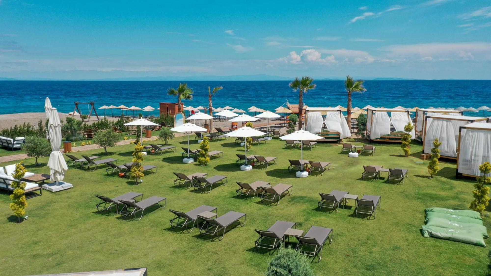 Assos Troy Beach Hotel Eksteriør bilde